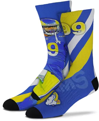 For Bare Feet Los Angeles Rams Aaron Donald #99 Player Socks