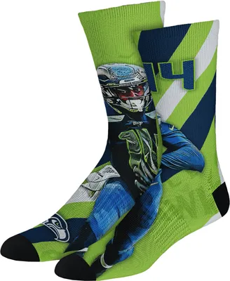 For Bare Feet Seattle Seahawks DK Metcalf Player Socks