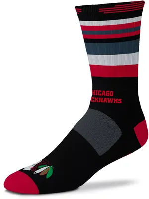 For Bare Feet Chicago Blackhawks Rave Socks