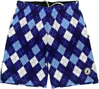 Flow Society Men's Oceanside Argyle 7” Tennis Shorts