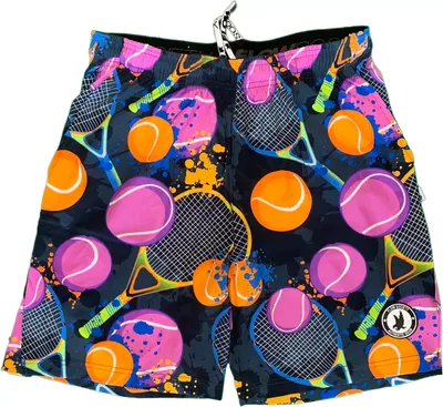 Flow Society Men's Print 7” Tennis Shorts