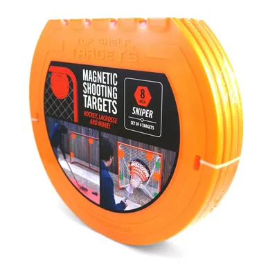 Top Shelf Targets Sniper 8-inch Magnetic Hockey Shooting Targets (4 pack)