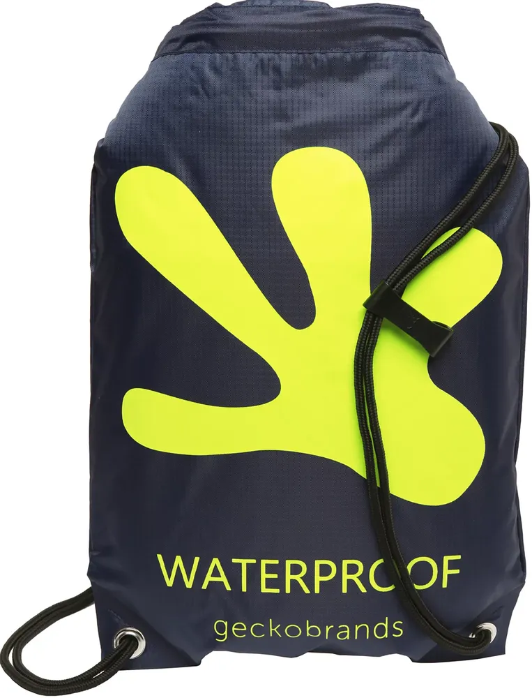 geckobrands Waterproof 10L Drawstring Bag