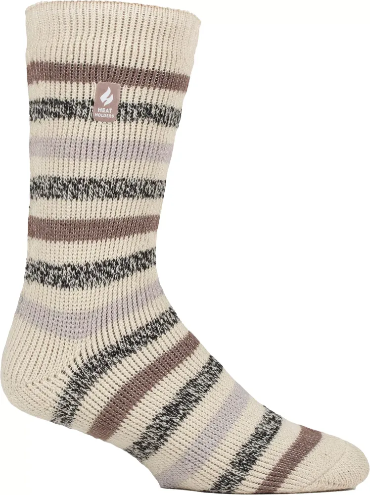 Heat Holders Men's Brian Stripe Crew Socks