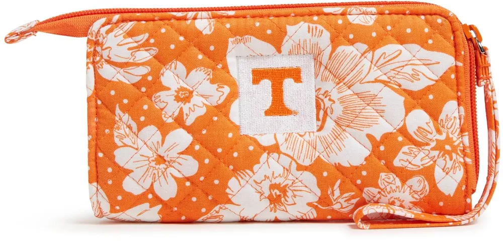 Vera Bradley Tennessee Volunteers Tennessee Orange RFID Front Zip