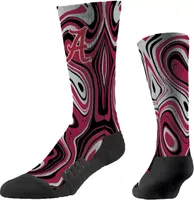 Strideline Alabama Crimson Tide Oil Slick Crew Socks