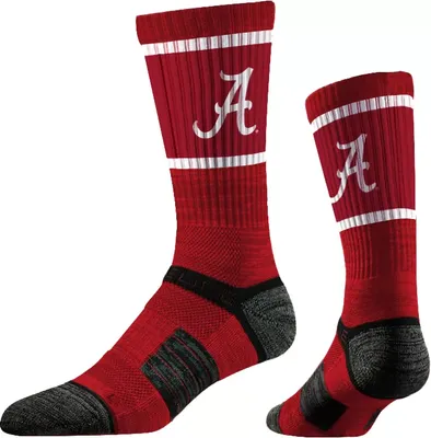 Strideline Alabama Crimson Tide Logo Crew Socks