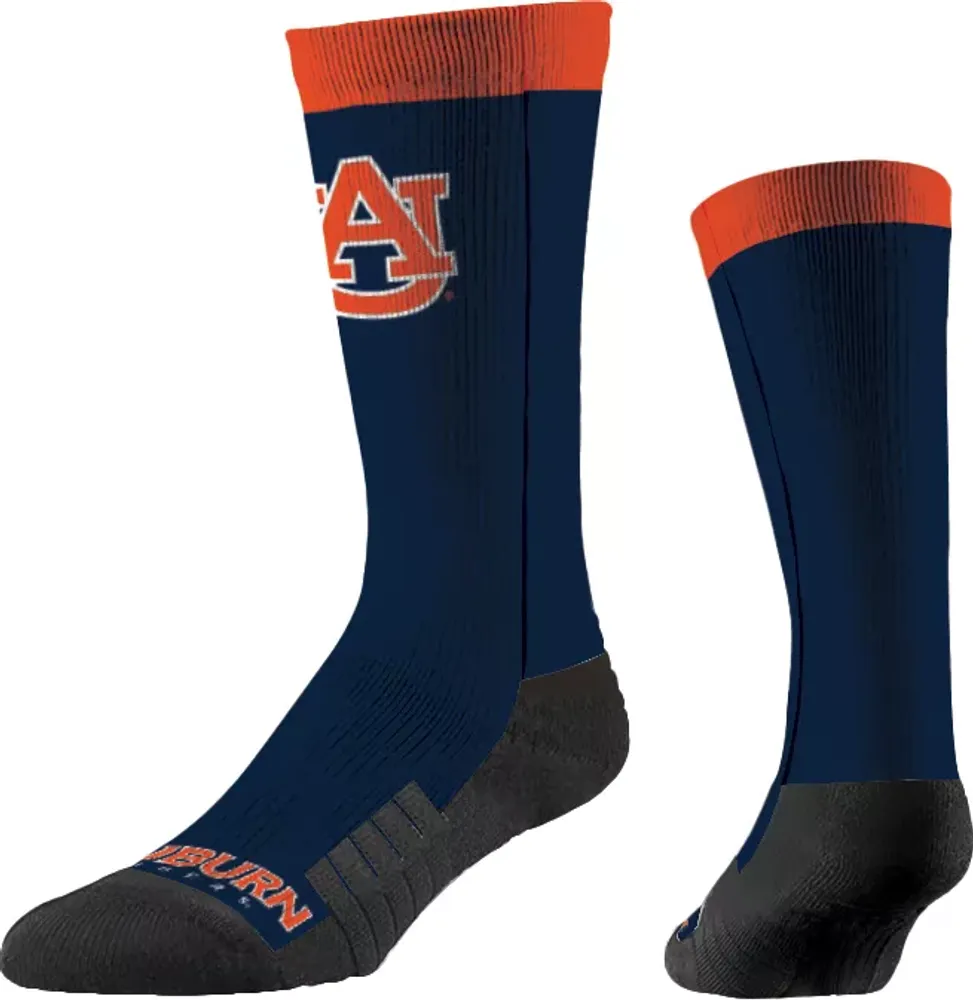 Strideline Auburn Tigers Logo Crew Socks