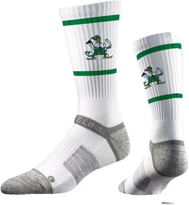 Strideline Notre Dame Fighting Irish Logo Crew Socks