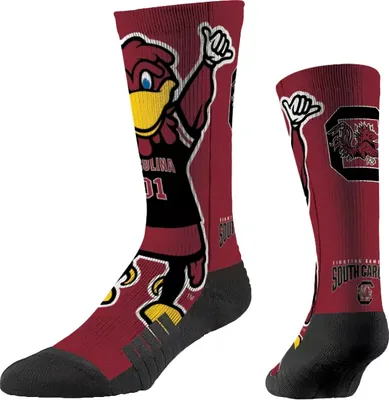 Strideline South Carolina Gamecocks Mascot Crew Socks