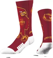 Strideline Iowa State Cyclones Mascot Crew Socks