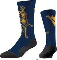 Strideline West Virginia Mountaineers Mascot Crew Socks