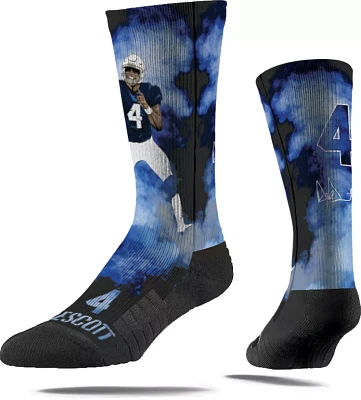 Strideline Adult Dallas Cowboys Dak Prescott Fog Socks