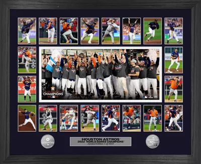 Highland Mint 2022 World Series Champions Houston Astros Memorable Moments Silver Coin Photo Mint