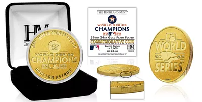 Highland Mint 2022 World Series Champions Houston Astros Gold Mint Coin