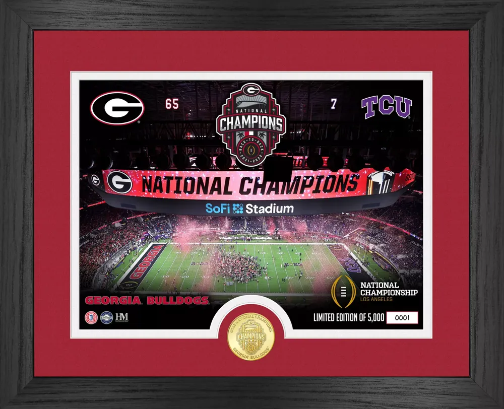 Highland Mint 2022 College Football National Champions Georgia Bulldogs Celebration Bronze Coin Photo Mint