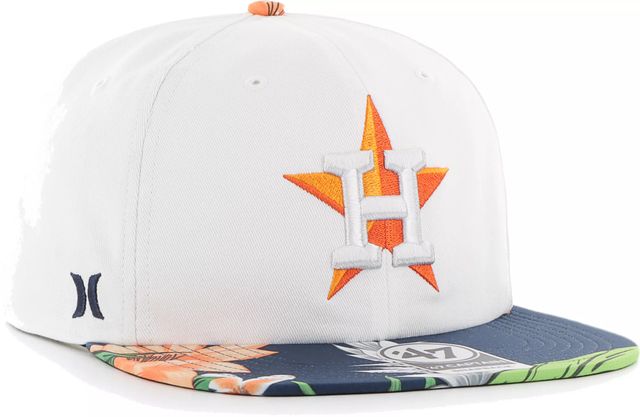 Lids Houston Astros '47 Team Clean Up Adjustable Hat - Orange