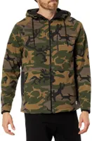 Hurley Men's Wilder Camo Heat Full-Zip Hooded Sweatshirt