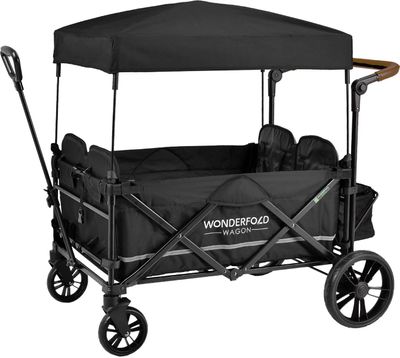 Wonderfold Outdoor X4 Push & Pull Quad Stroller Wagon