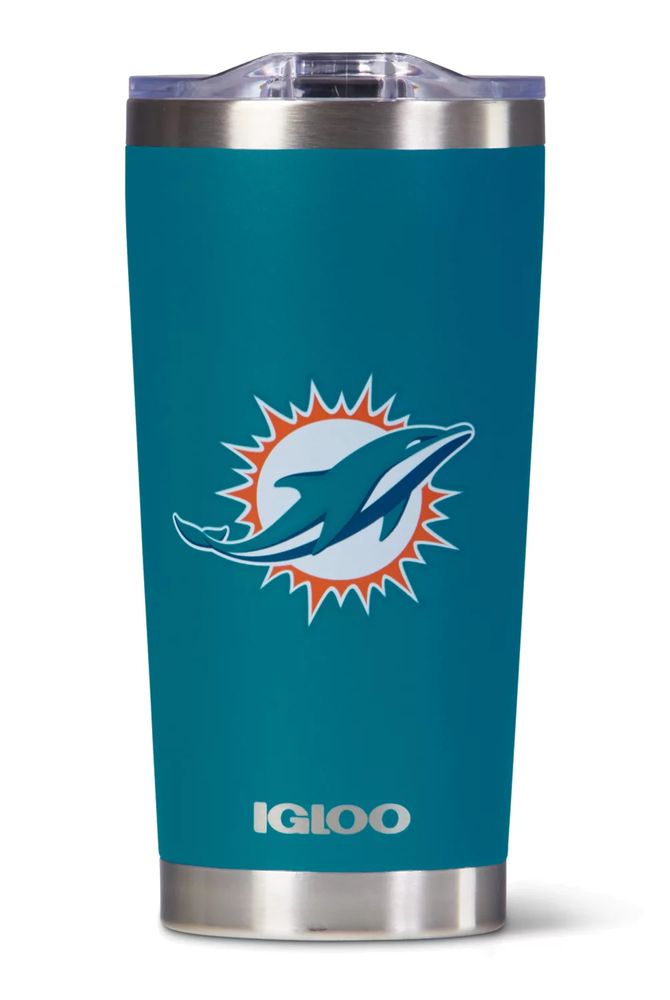 Tervis Miami Dolphins NFL 16-fl oz Plastic Travel Mug at