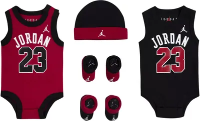 Jordan Infant JHB Jordan Jersey Bodysuit Set 5-Piece