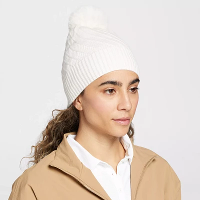 CALIA Women's Golf Pom Beanie