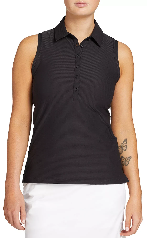 CALIA Women's Fairway Sleeveless Golf Polo