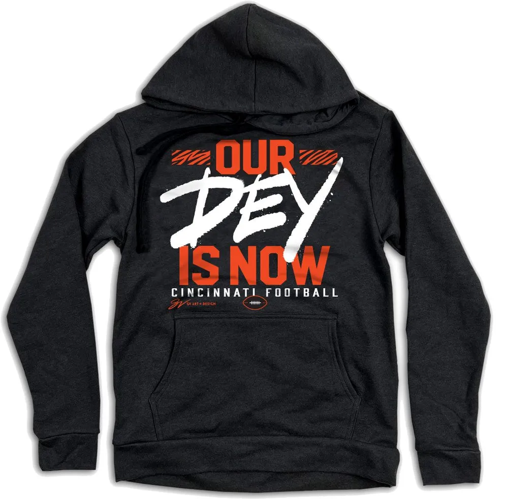 GV Art & Design Cincinnati Our Dey Black Pullover Hoodie