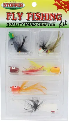 K&E Fly Fishing Popper Kit