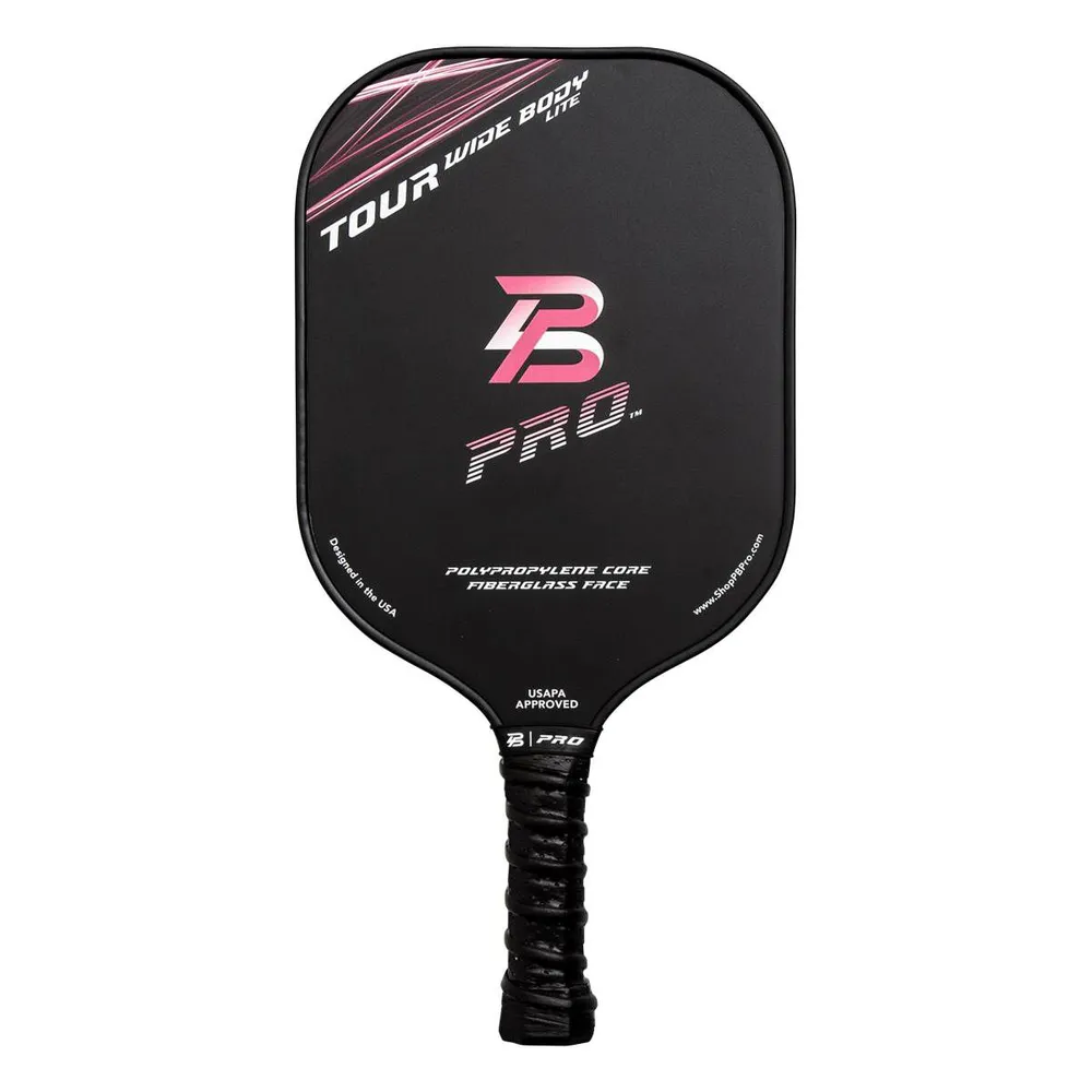 PBPro Tour Widebody Lite 7.8 oz Pickleball Paddle