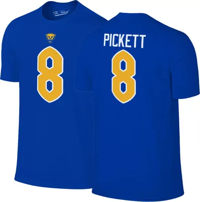 Retro Brand Men's Pitt Panthers Royal Blue Kenny Pickett T-Shirt