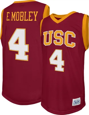 Original Retro Brand Men's USC Trojans Crimson Evan Mobley Replica Basketball Jersey