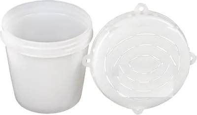 danco 1/2 Liter Plastic Bait Jar