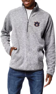 League-Legacy Men's Auburn Tigers Grey Saranac Quarter-Zip