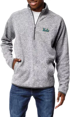 League-Legacy Men's UCLA Bruins Grey Saranac Quarter-Zip