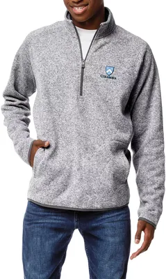 League-Legacy Men's Columbia Lions Grey Saranac Quarter-Zip