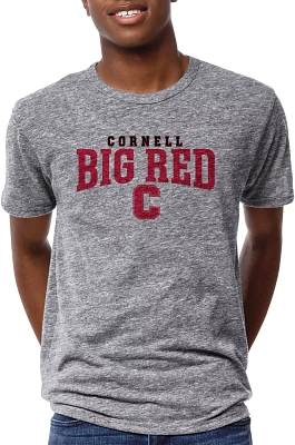 League-Legacy Men's Cornell Big Red Grey Victory Falls T-Shirt