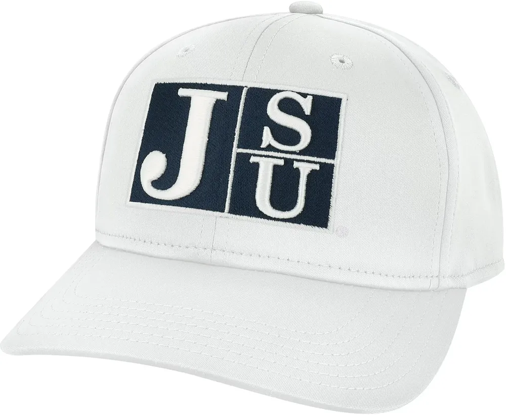 League-Legacy Men's Jackson State Tigers White Cool Fit Stretch Hat