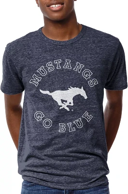 League-Legacy Men's Southern Methodist Mustangs Blue Victory Falls T-Shirt