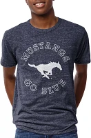 League-Legacy Men's Southern Methodist Mustangs Blue Victory Falls T-Shirt