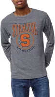 League-Legacy Men's Syracuse Orange Grey Victory Falls Long Sleeve T-Shirt