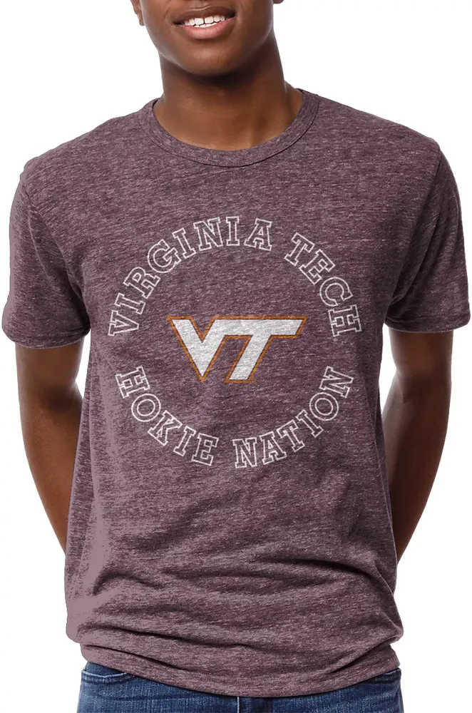 League-Legacy Men's Virginia Tech Hokies Maroon Victory Falls T-Shirt