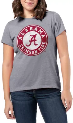 League-Legacy Women's Alabama Crimson Tide Grey Intramural Classic T-Shirt