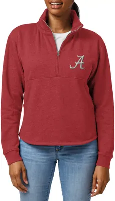 League-Legacy Women's Alabama Crimson Tide Victory Springs Quarter-Zip