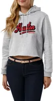 League-Legacy Women's Houston Cougars Ash Cropped Hoodie