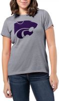 League-Legacy Women's Kansas State Wildcats Silver Intramural Classic T-Shirt