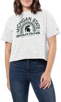 League-Legacy Women's Michigan State Spartans Sand Intramural Midi T-Shirt