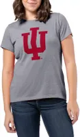 League-Legacy Women's Indiana Hoosiers Grey Intramural Classic T-Shirt