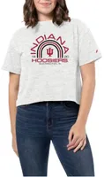 League-Legacy Women's Indiana Hoosiers Sand Intramural Midi T-Shirt