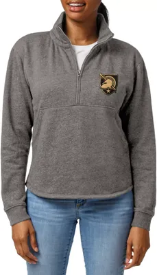 League-Legacy Women's Army West Point Black Knights Grey Victory Springs Quarter-Zip